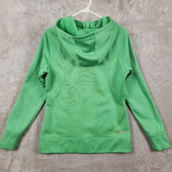 CLOUDVEIL Hooded Full Zip Sweatshirt With Pockets Green Womens Size L - Picture 2 of 10